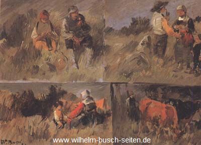 Vier ländliche Szenen