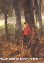 Rotjacke im Birkenwald (114 KB)