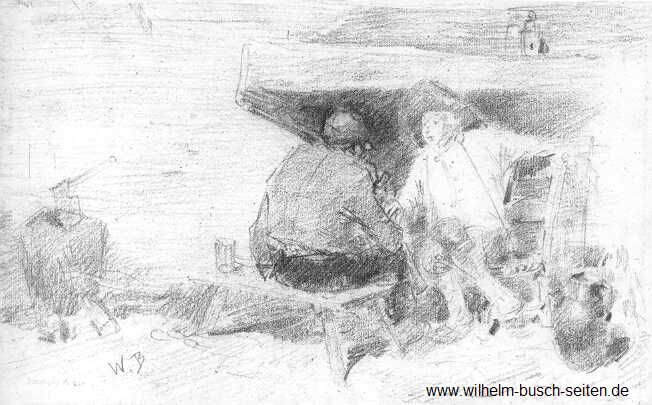 Zwei sich unterhaltende Bauern