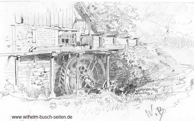 Verlassene Wassermühle